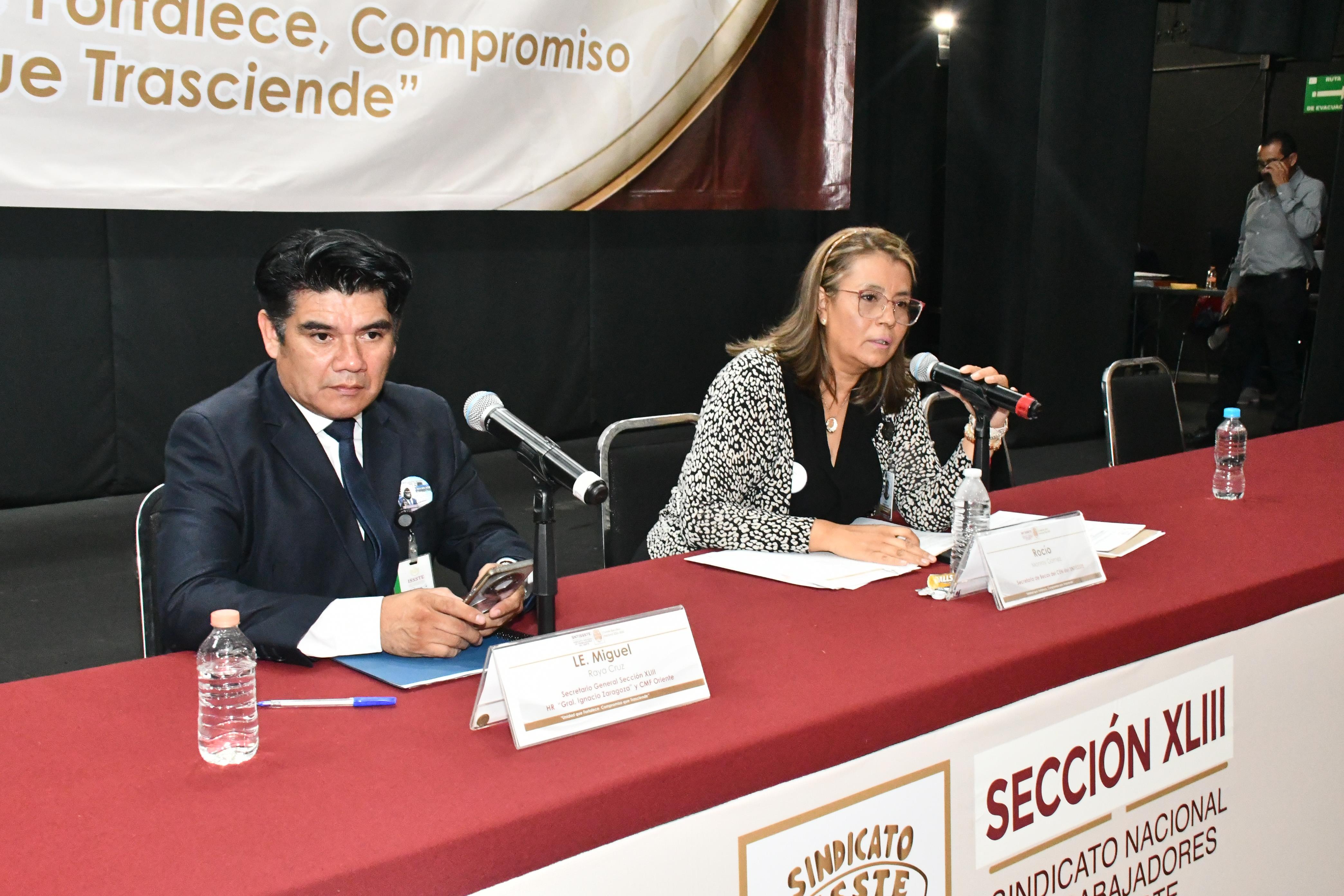 XIII Congreso Seccional Ordinario, Sección XLIII, HR “Gral. Ignacio Zaragoza”